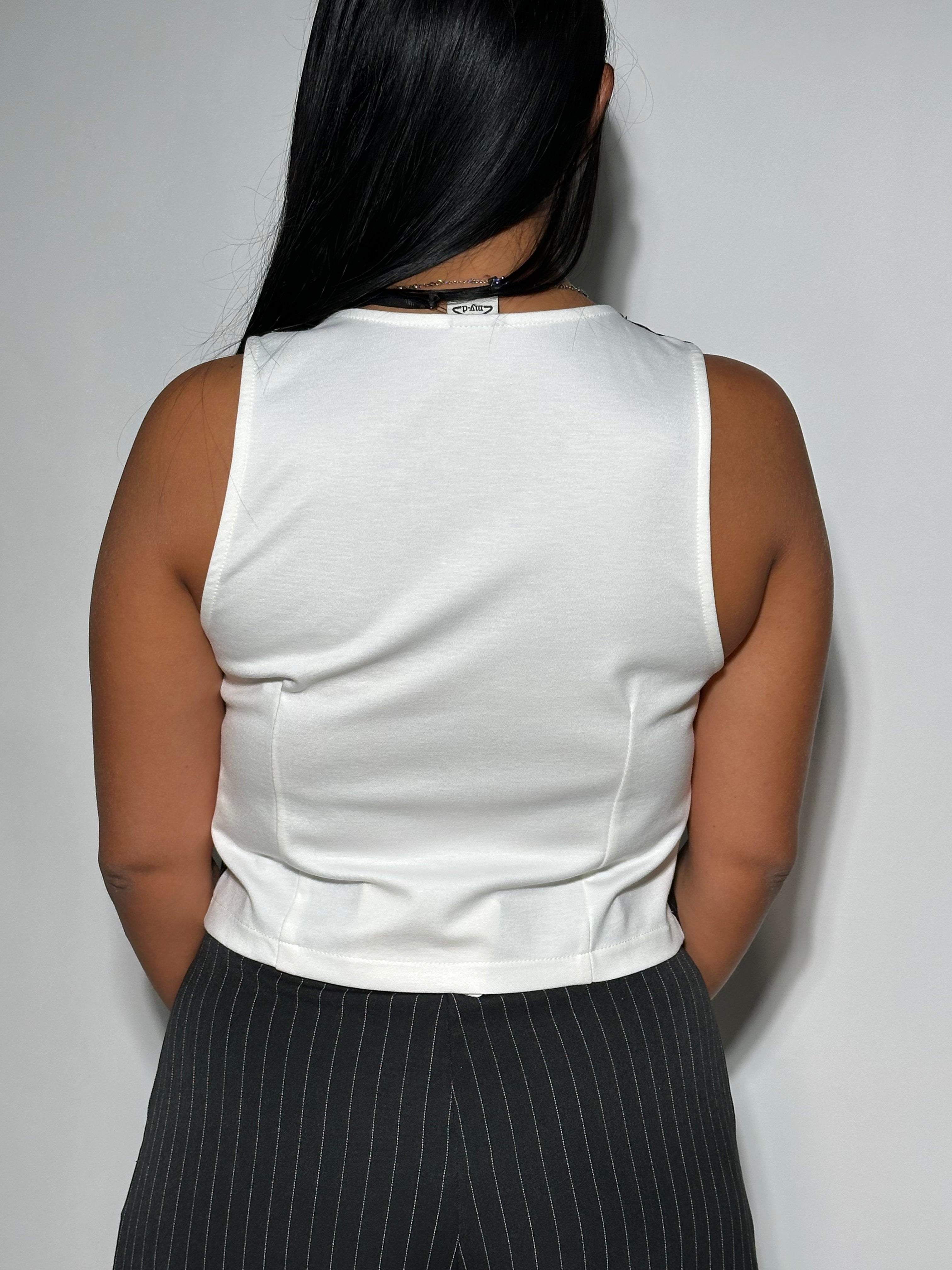 Gilet gessato